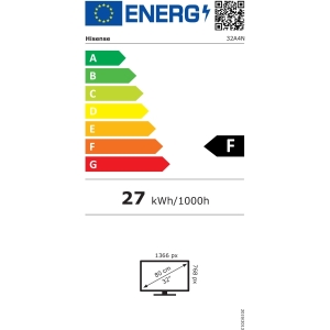 TV LED HISENSE 32A4N
